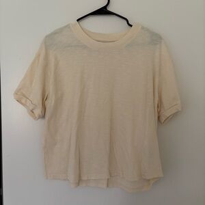 Madewell Soft Cream Short Sleeve Tee
